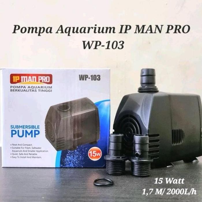 Gambar Ada Mesin Pompa air kolam ikan koi 6000L 5500L low watt 1 2 3 4 meter - IPMAN 103 2000L dari Waringin Sungsang Store undefined Tokopedia