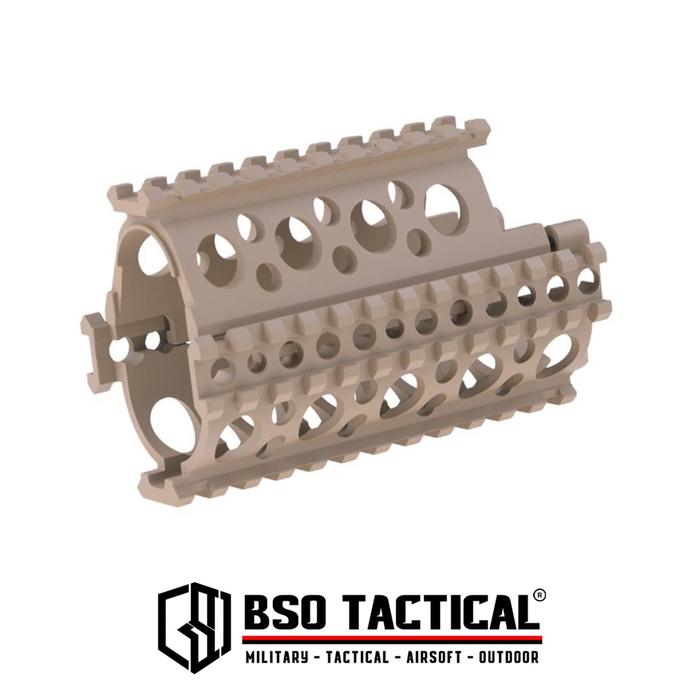 Jual BD Tactical RIS Rail Set Handguard M83K Style for AKS-74U AEG GBBR ...