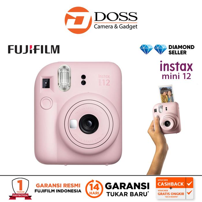 Gambar Fujifilm Instax Mini 12 Instant Film Camera Instax Mini12 - Blossom Pink dari DOSS Camera & Gadget undefined Tokopedia