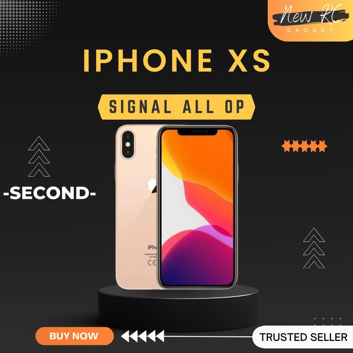 Gambar IPHONE XS 64GB 256GB SECOND ORIGINAL MULUS TERAWAT - 64GB, WIFI ONLY dari New RC Gadget undefined Tokopedia