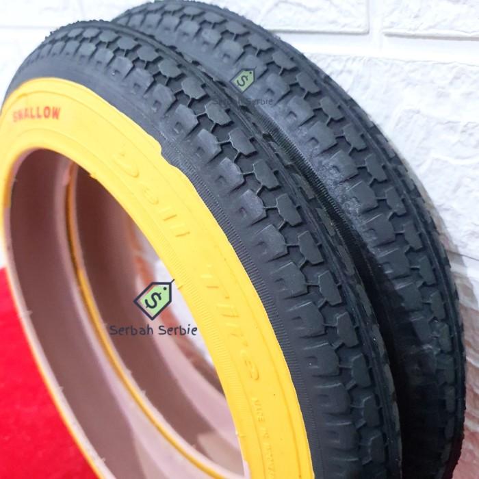 Gambar BAN LUAR 12x2.125 SEPEDA ANAK 12 1/2 X 2.125 2 1/4 SWALLOW DELI TIRE 1 / 2 X 2 1 Per 4 2125 LISTRIK - KUNING SOFT 141 dari SERBAH SERBIE undefined Tokopedia