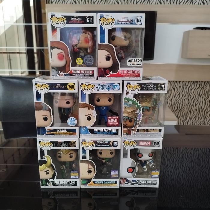 Gambar ORIGINAL Funko Pop Mystery Box Marvel DC Sanrio Pokemon Music Movie TV - Marvel, Isi 1 dari Irene Toys & Hobbies undefined Tokopedia