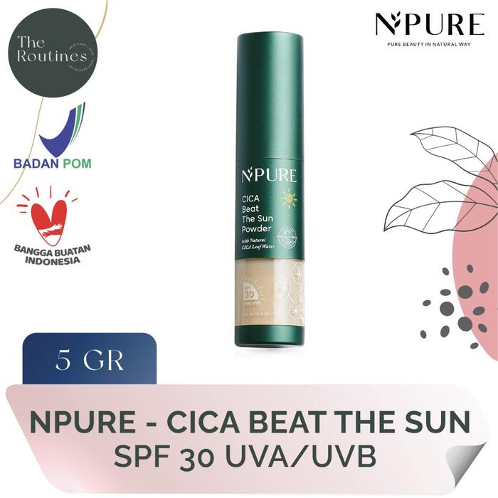 Gambar Npure - Cica Beat The Sun SPF 50 PA ++++ 35 ml - Powder dari The New Routines undefined Tokopedia