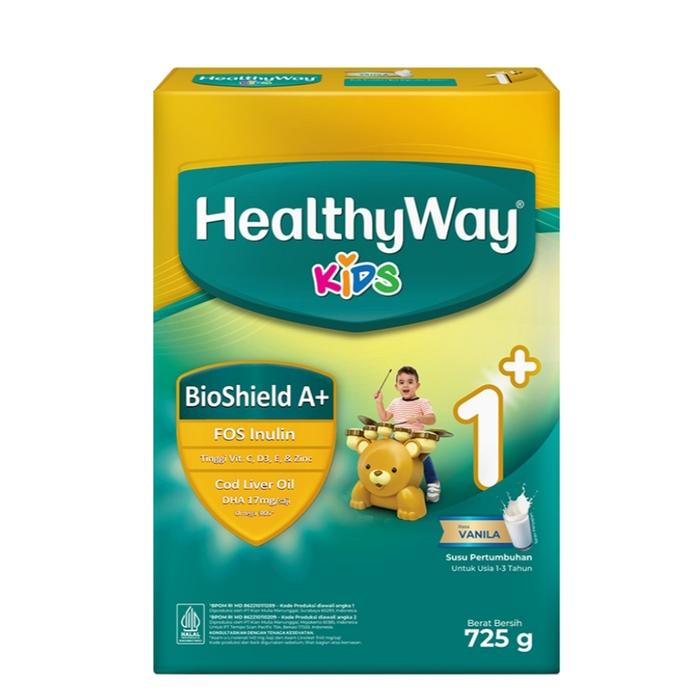 Gambar Healthyway 1+ Susu Bubuk Pertumbuhan Anak 1-3 Tahun Vanila 725 g dari BigSmart jakarta utara undefined Tokopedia