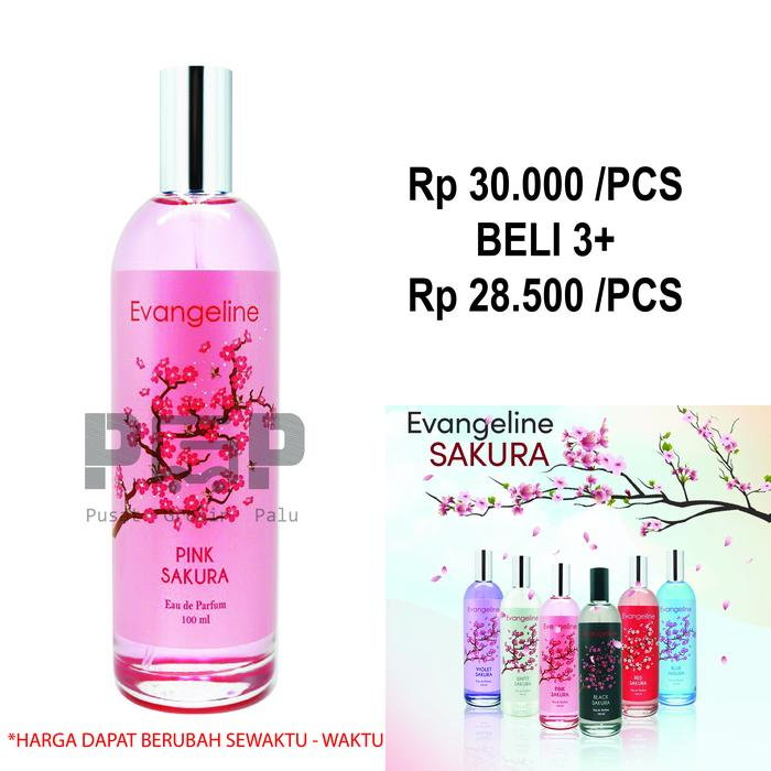 Review Parfum Evangeline Pink Sakura Evangeline White Sakura