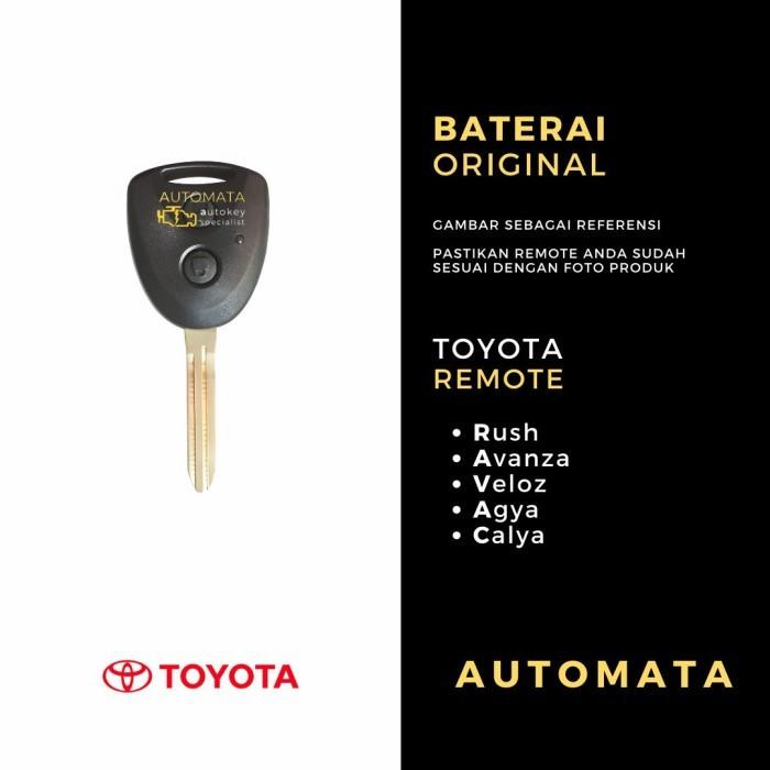 Gambar Baterai Remote Kunci Toyota Veloz 2016 Original Panasonic dari Mikakomiyura undefined Tokopedia