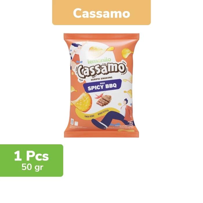 Gambar Lemonilo CASSAMO! Keripik singkong rasa Spicy BBQ 50gr dari afizhara store undefined Tokopedia