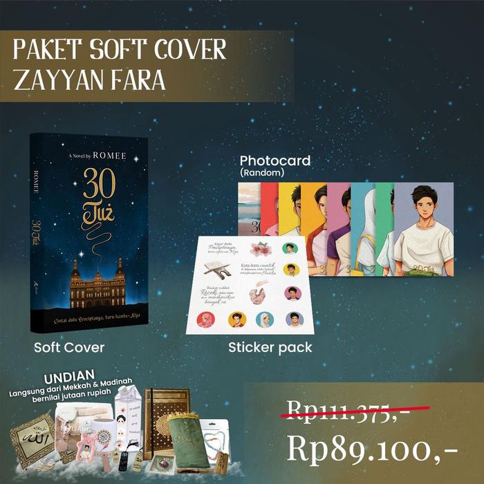 Gambar Buku Novel 30 JUZ - Romee - Akad - SC Zayyan Fara dari Sarang Buku_NEW undefined Tokopedia