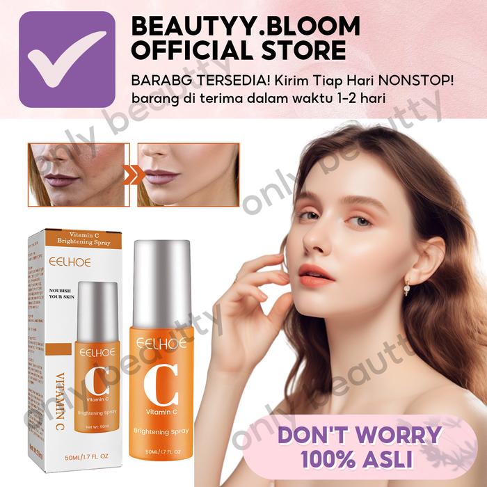 Gambar EELHOE Vitamin C Brightening Spray Semprotan Pemutih Anti Kerut Bergiz dari Beautyy bloom undefined Tokopedia