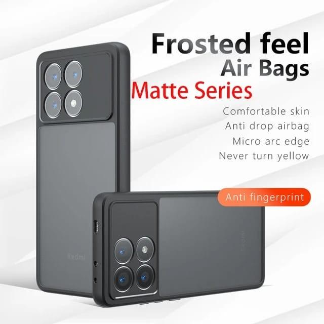 Gambar Case POCO X6 / X6 PRO 5G Antifall Series - Matte Frosted, Poco X6 5G dari Factory Accessories undefined Tokopedia