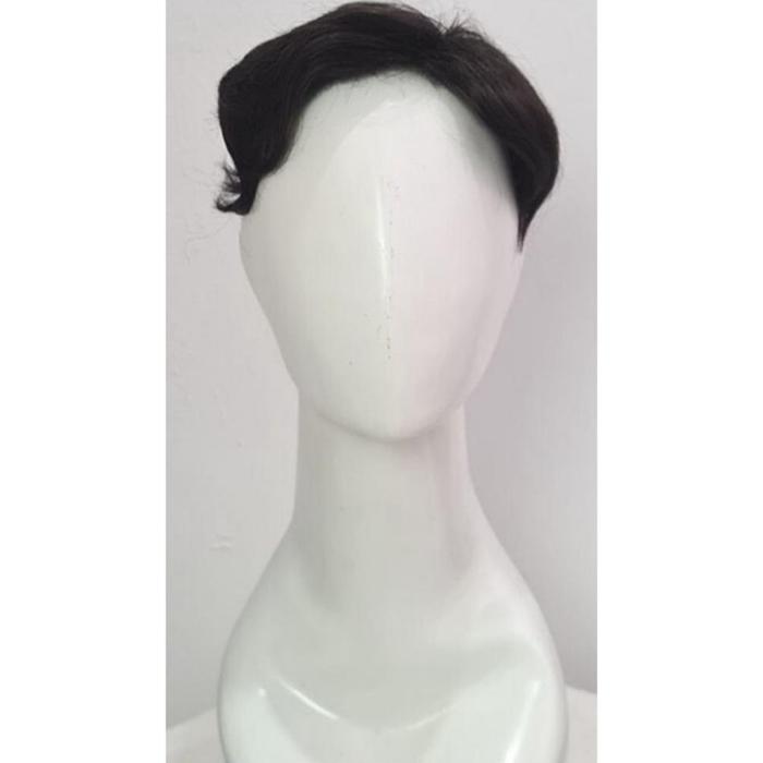 Jual Ryuuta Wig Toupee Clip Poni Penutup Botak Pendek TB7 Dark