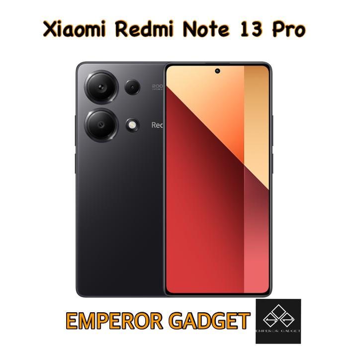 Gambar Xiaomi Redmi Note 13 Pro 8/256 GB Resmi - Hitam dari Emperor Gadget undefined Tokopedia