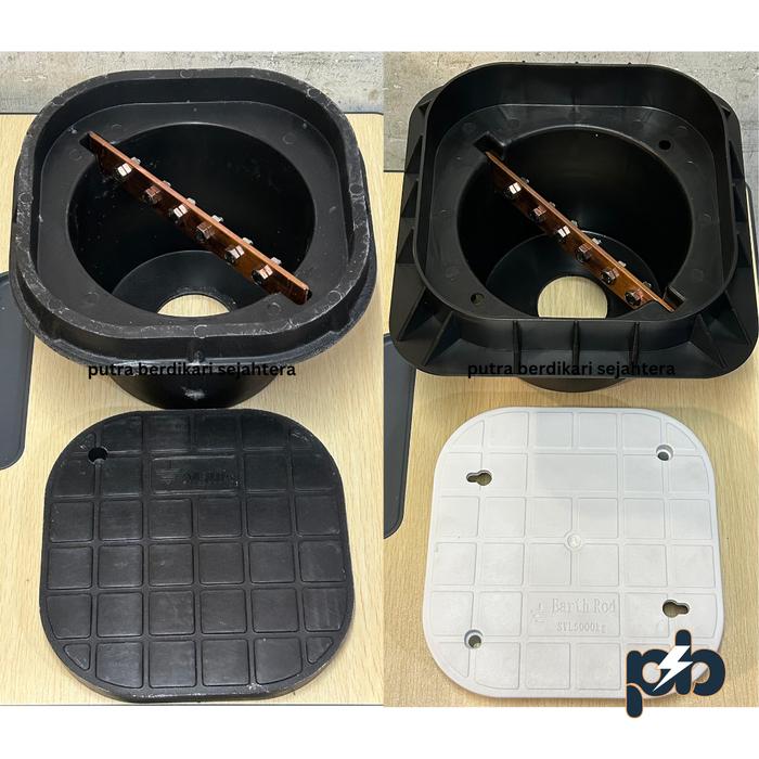 Gambar Bak Kontrol Grounding + Busbar / Box Control Grounding + Busbar / Earth Inspection Pit / PVC Earthing Pit - Putih, TAMBAH BUSBAR dari Putra Berdikari Sejahtera undefined Tokopedia