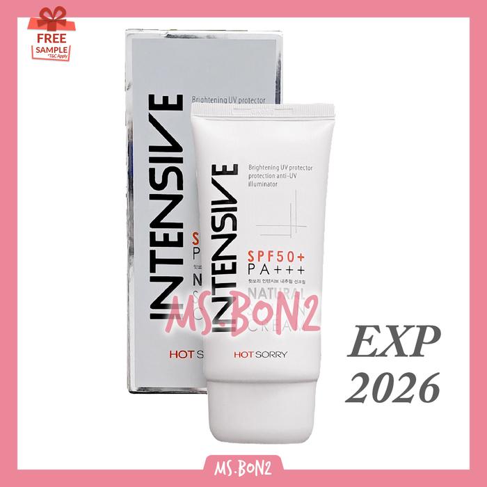 Gambar Hot Sorry Intensive Natural Sun Cream / Green Tea Suncream Sunscreen - HS Intensive dari ms.bon2 undefined Tokopedia