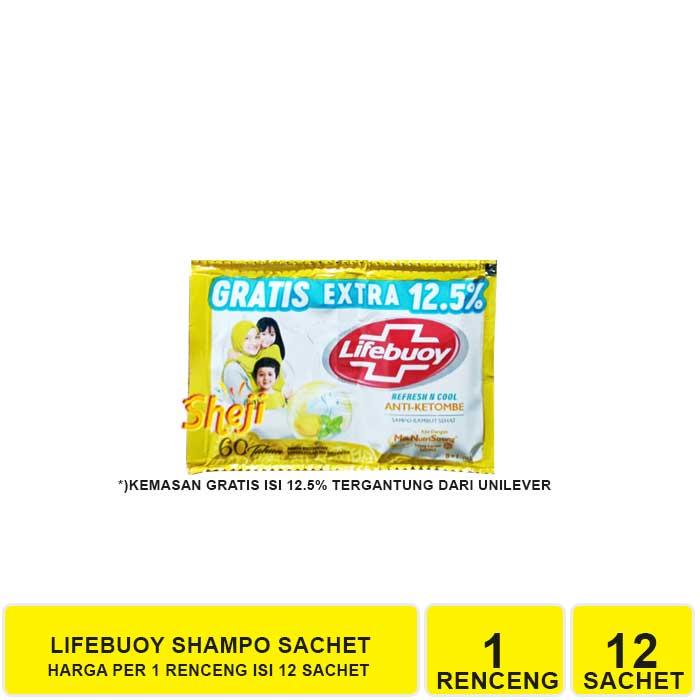 Gambar LIFEBUOY SHAMPO SACHET 1 RENCENG 12 SACHET - Merah dari Sheji undefined 2 Tokopedia