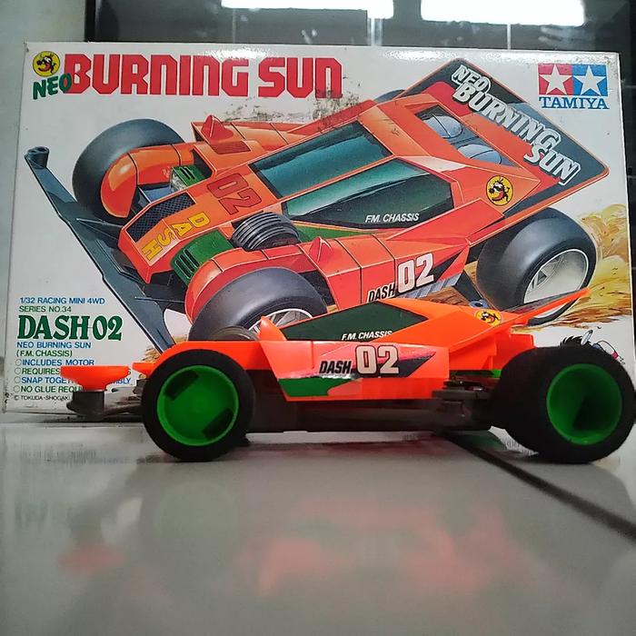 Gambar Tamiya Dash 02 Neo Burning Sun MIJ Original dari Helloticon undefined Tokopedia