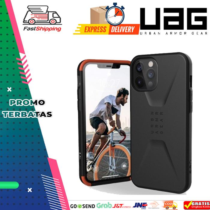 UAG Civilian Case iPhone 11 11 pro 11 pro max Hardcase Casing Cover  Hitam, 11 di Caseandalankuid Tokopedia