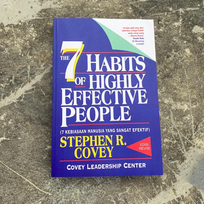 Gambar The 7 Habits of Highly Effective People - Bhs.Indonesia - Soft cover dari KETEMUBUKUONLINE undefined Tokopedia