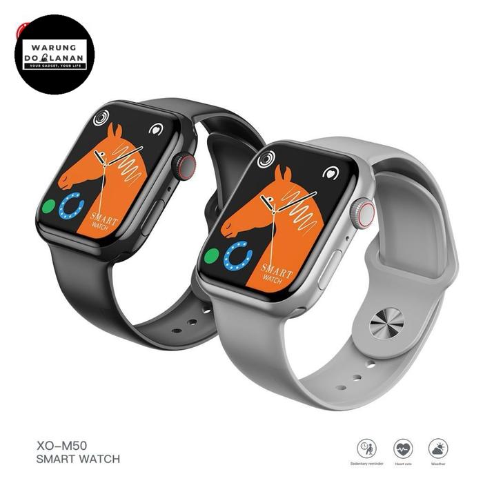 Gambar Smartwatch XO-M50 Sport Function & Water Resist - Silver dari warung doolanan undefined Tokopedia