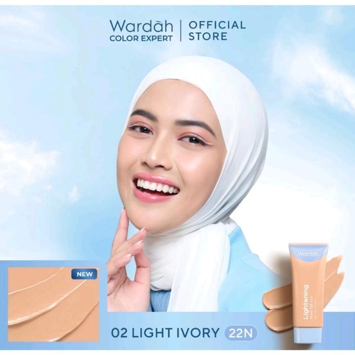 Gambar WARDAH LIGHTENING 2IN1 FRESH BB TINT / FOUNDATION / MAKEUP BASE 15 ML - 02 LIGHT IVORY dari Shine beauty olshop undefined Tokopedia
