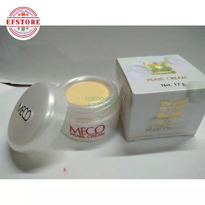 Gambar MECO Pearl Cream 12gr | Lightening Cream 6gr - Krim Wajah - PEARL CREAM 12G dari EF STORE BEAUTY undefined Tokopedia