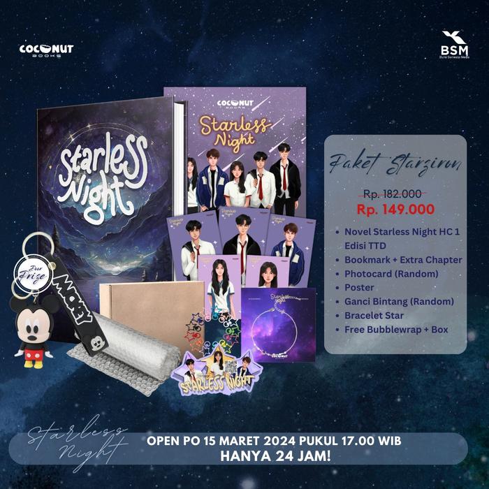 Gambar PRE ORDER Buku Novel - Starless Night - Coconut Book - BumiFiksi - Stargiron dari BumifiksiJogjakarta undefined Tokopedia