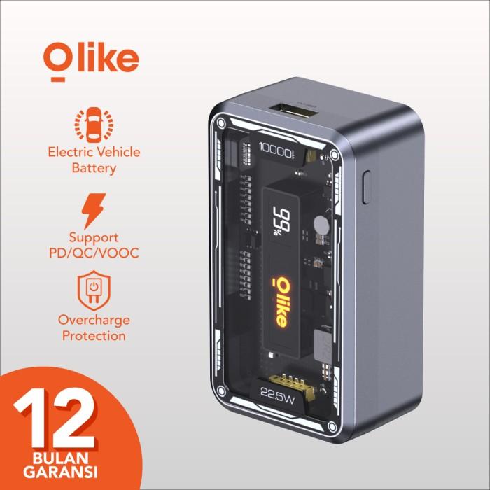 Jual Power Bank Mini Olike P7 10000mAh Fast Charging Type C