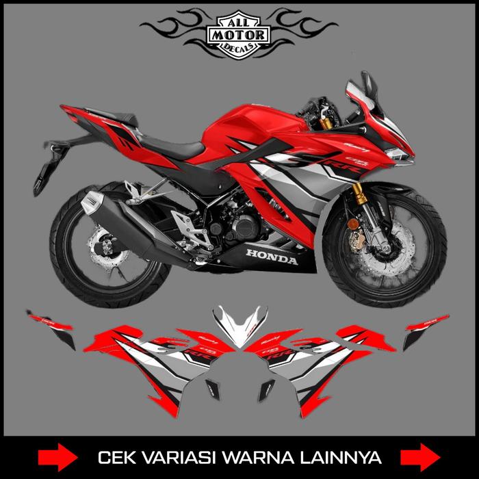 Gambar Striping Honda Cbr 150R New K45R Livery Racing Red / Sticker Motor Cbr150r Baru Tahun 2021, 2022, 2023, 2024 / Decal Stiker Cbr 150 r k45r Motif Honda Racing Red Motorcycle - Red Racing dari AllMotor Decals undefined Tokopedia