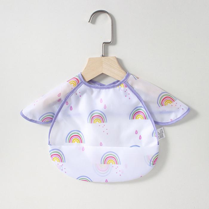 Gambar Ultra Waterproof Bib Celemek Baju Anak Bayi Celemek Tahan air - Rainbow dari Ultrapremiumbabybibs undefined Tokopedia