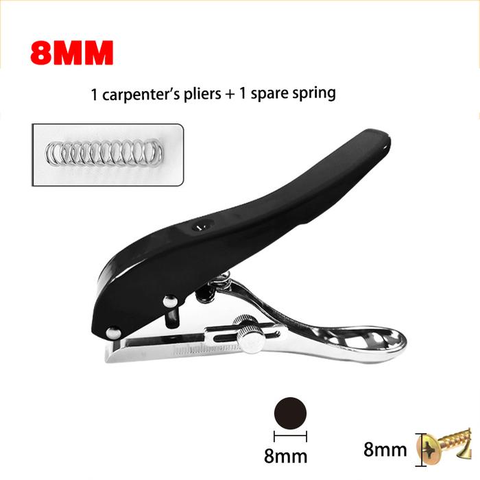 Gambar Hole Puncher Besar 6mm 8mm 10mm Pelubang Kertas Tang Pembolong Heavy - 8mm-1 Buah dari Cyber-MM undefined Tokopedia