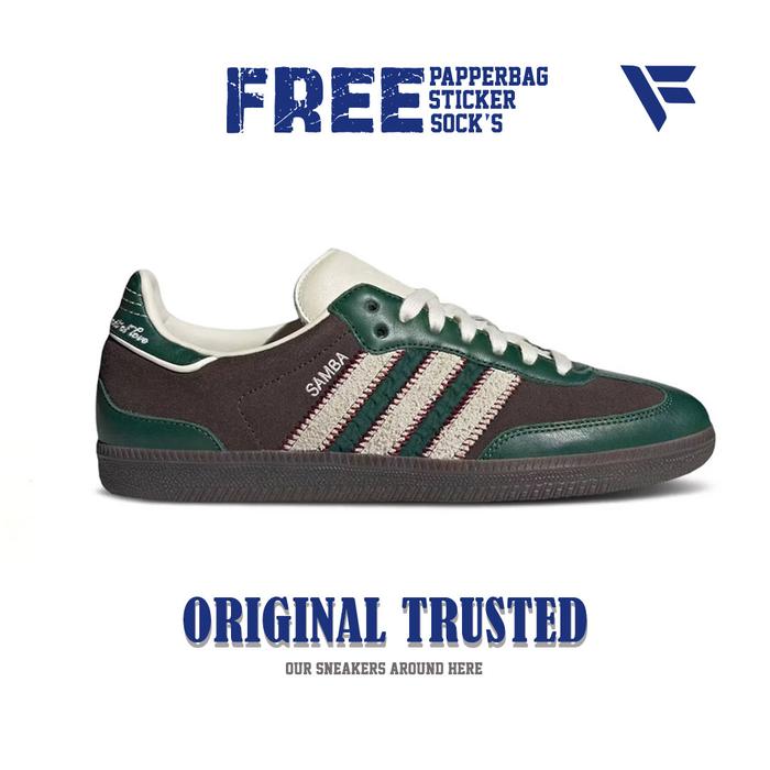 Promo Adidas X Samba Og No Title Green Original 43 Kota