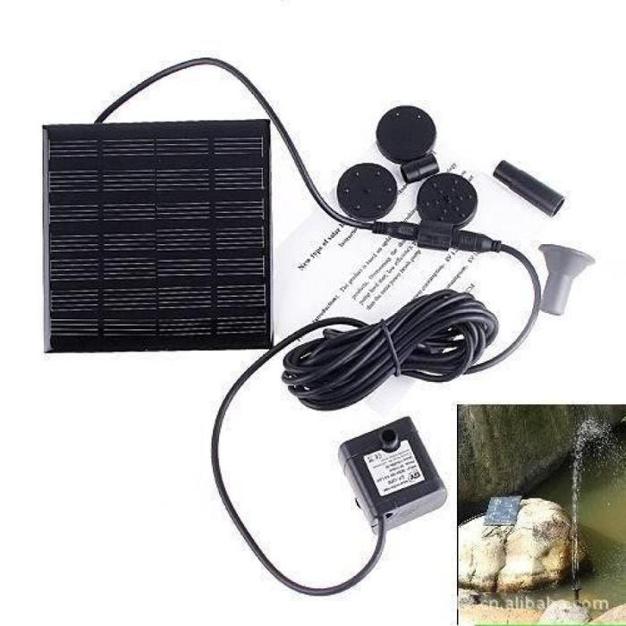 Gambar Air Mancur/Pancur Solar Power Cell Pompa Celup Air Kolam Tenaga Surya dari EzGrosir undefined Tokopedia