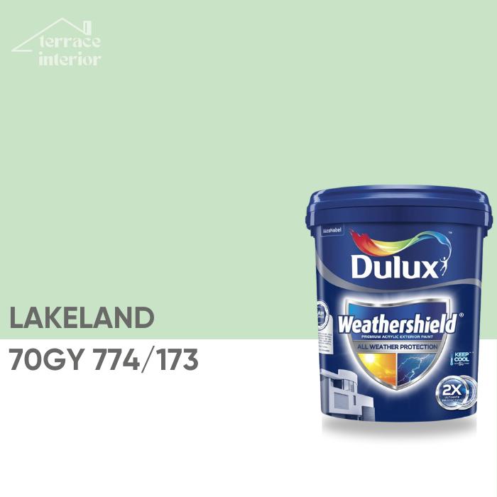 Gambar Cat Tembok Dulux Weathershield Exterior 2.5L Hijau Semi Gloss - Lakeland dari Terrace Interior undefined Tokopedia