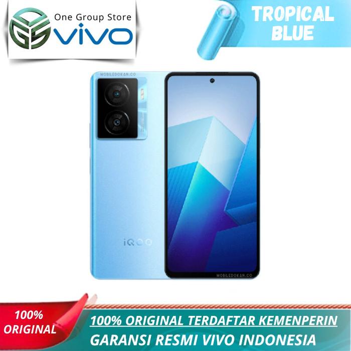 Gambar vivo IQOO Z7x 5G 8/128GB - 80 watt + 6000 mAH, Snapdragon 695 New - Tropical Blue dari One Group Store undefined Tokopedia