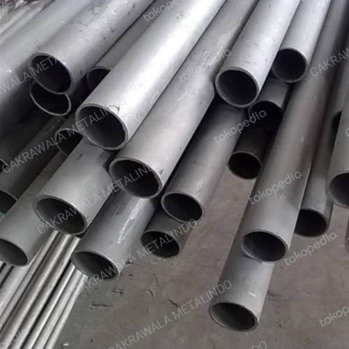 Gambar Pipa Stainless SS 304 SCH20 1 1/4" inch X 100cm SCH 20 SS304 1 Meter dari CAKRAWALA METALINDO undefined Tokopedia