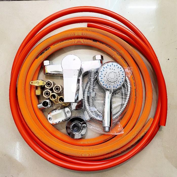 Gambar Perlengkapan instalasi luar Water Heater untuk Ariston Modena Rinnai - GAS dari Jihan Sanitary undefined Tokopedia