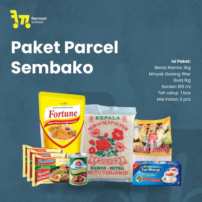 Gambar paket parcel sembako dari Toko Fiermart Sukses undefined Tokopedia