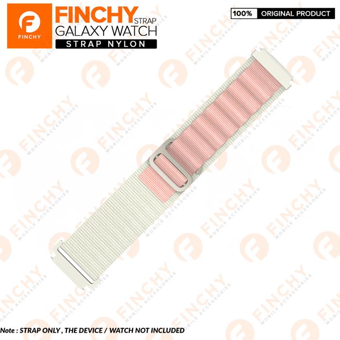 Gambar Finchy nylon strap Garmin forerunner 255s music replacement wristband - Pinksand white dari Finchy Indonesia undefined Tokopedia