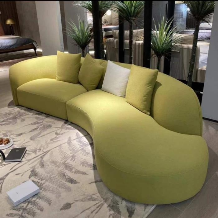 Gambar sofa lengkung istimewa dari Marhaban Furniture undefined Tokopedia