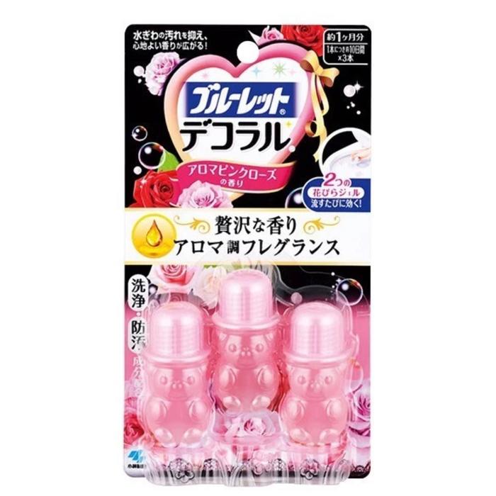 Gambar Pengharum toilet closet Kobayashi bluelet decoraru pewangi toilet gel - Pink rose dari Annyeong market undefined Tokopedia