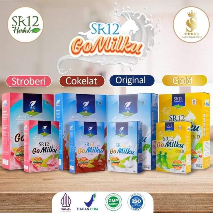 Gambar go milku sr12 susu go milku sr12 susu etawa sr12 susu bubuk sr12 - gold dari fifahallshop undefined Tokopedia