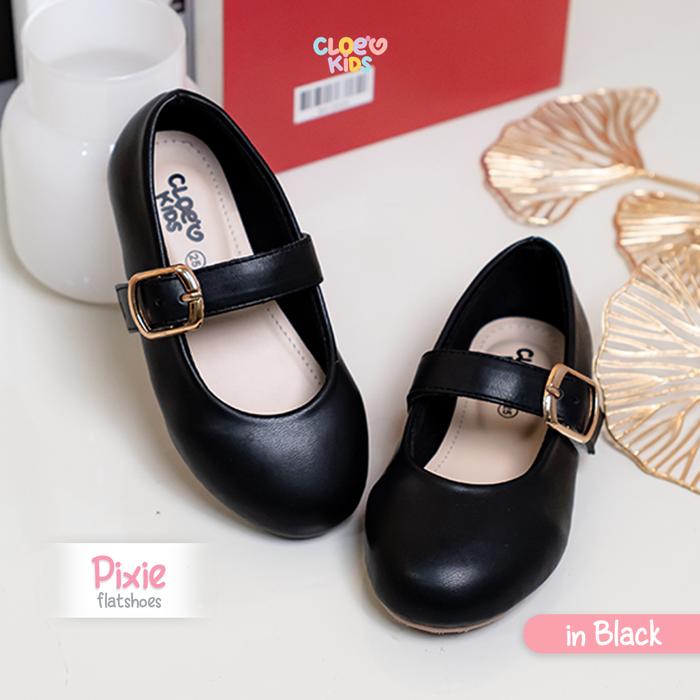 Gambar CLOEVKIDS- flat shoes ANAK PEREMPUAN PIXIE - Hitam, 28 dari Cloev kids undefined Tokopedia