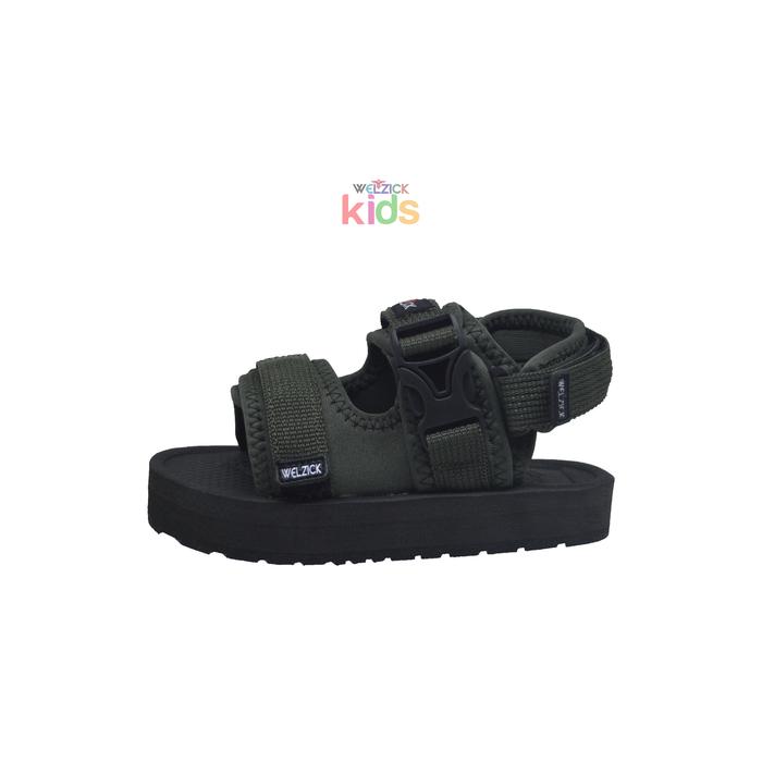 Gambar Sandal Gunung Anak Bayi Laki laki Perempuan Empuk Ringan Alaska Kids - Army, 24 dari Three box Footwear undefined Tokopedia