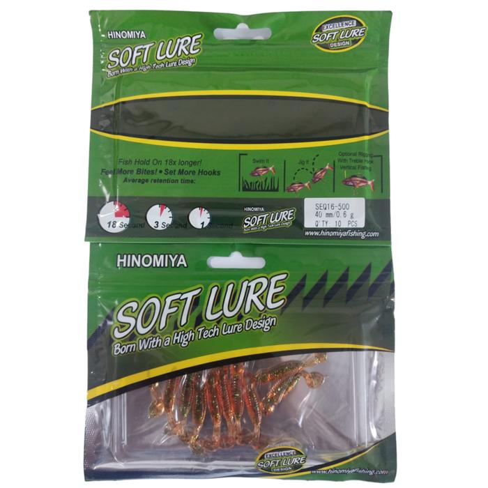 Gambar Umpan pancing casting Softlure hinomiya SEQ16 fishing soft lure ikan dari Josh Pancing undefined Tokopedia