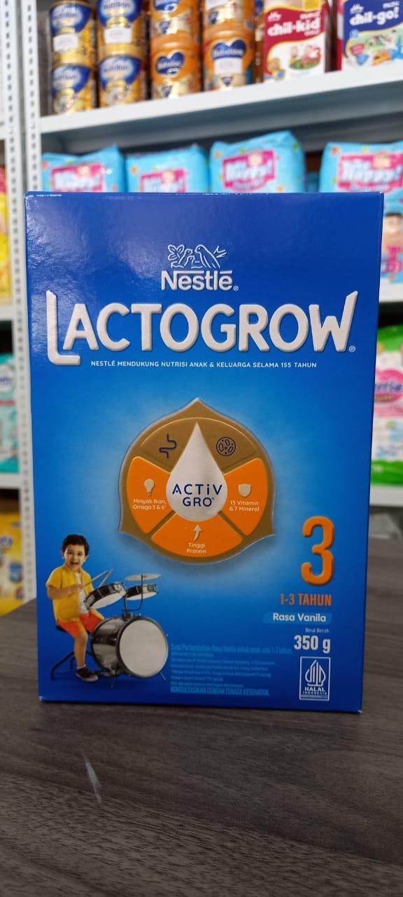 Gambar Lactogrow 3 Anak Usia 1-3 Tahun 350 gr - Vanila dari kalkanjunior undefined Tokopedia