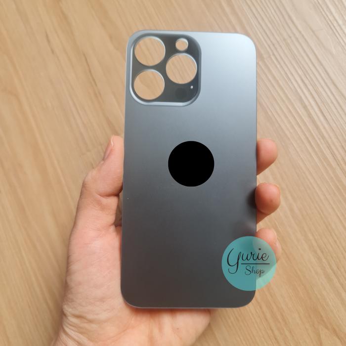 Gambar Backdoor Backcover Glass Kaca Tutup Casing Belakang Iphone 13 Pro Max - Graphite Grey, Ip 13 Pro dari Yurie Shop undefined Tokopedia