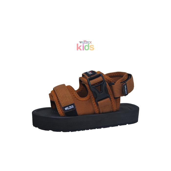 Gambar Sandal Gunung Anak Bayi Laki laki Perempuan Empuk Ringan Alaska Kids - Brown, 20 dari Three box Footwear undefined Tokopedia