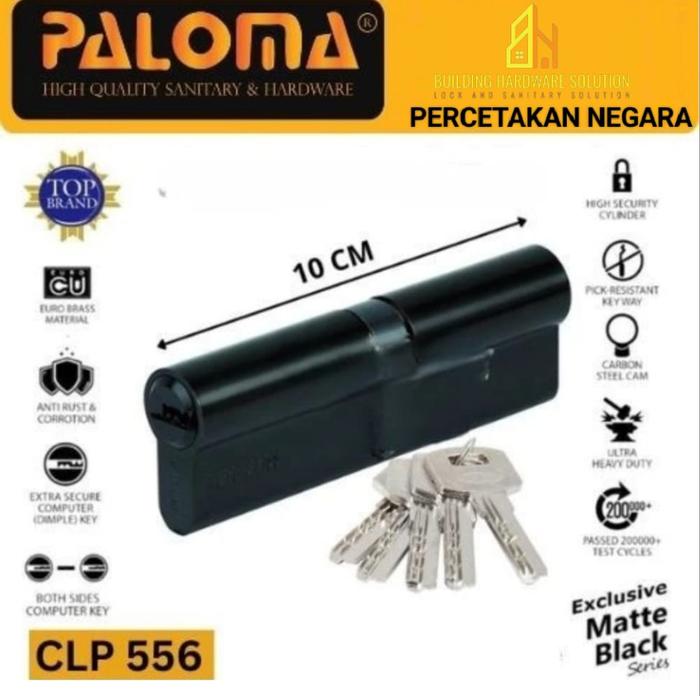Jual PALOMA CLP 556 Anak Kunci Pintu Double Cylinder Computer Key ...