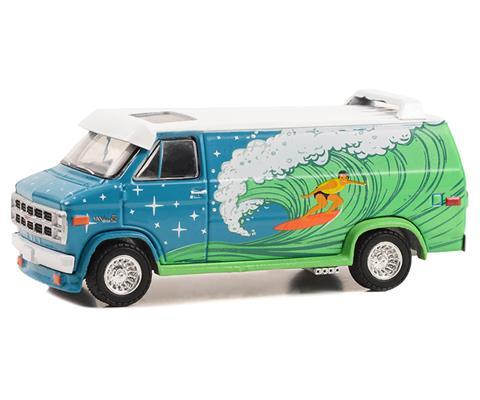 Gambar Greenlight 30474 Vannin' - 1978 GMC Vandura Custom Van with Surf Dec.. dari ems toys indonesia undefined Tokopedia