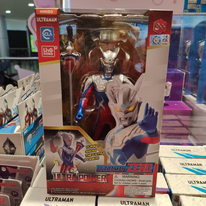 Gambar Mainan Figur Ultraman Keren - Miniso Ultraman Ultra Power - Zero dari jastipsripilan undefined Tokopedia